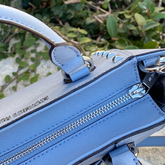 NWT Michael Kors Sm studded handbag&wallet - Picture 7 of 8